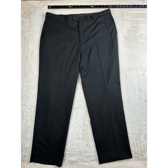 Haggar Other - Haggar Black Dress Pants 40x32 100% Polyester - Superior Quality